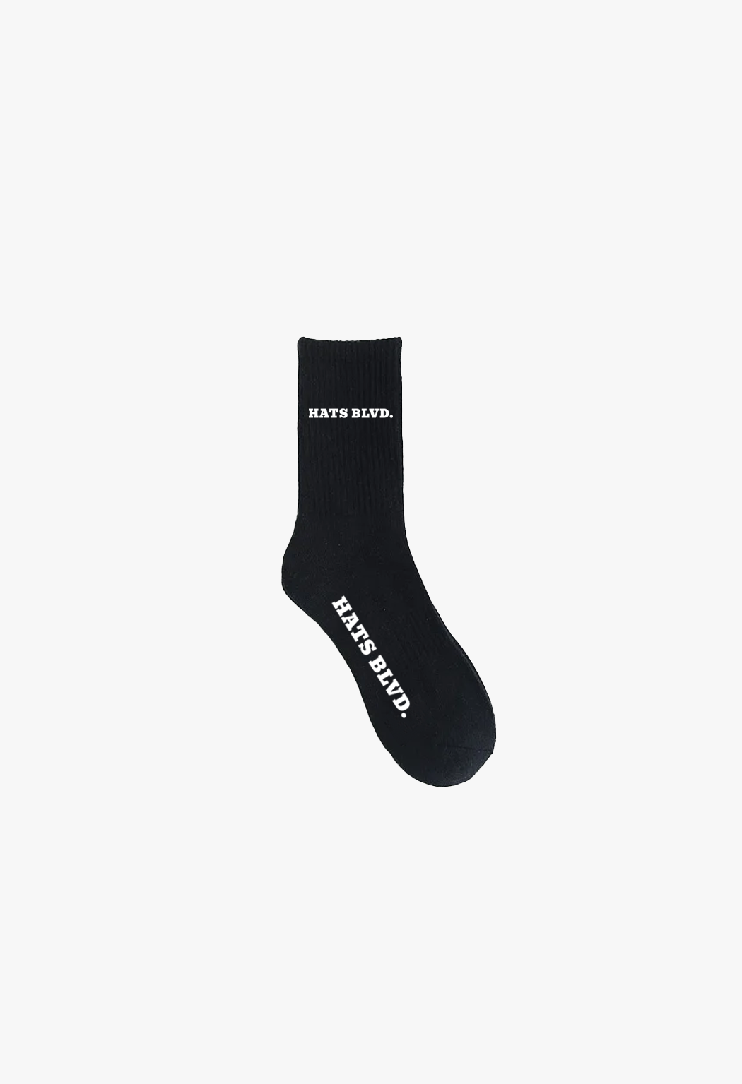 The Blvd Socks Twin Set - Black & White
