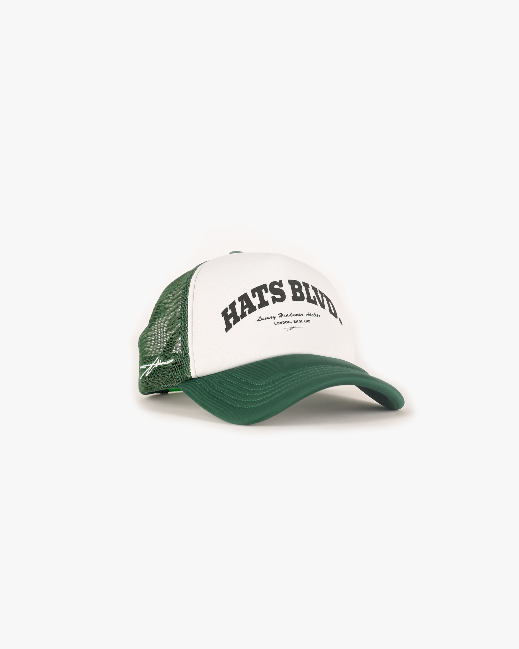 The Blvd Trucker - Forrest Green